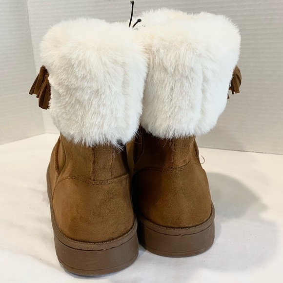 NWT—Cliffs by White Mountain Women's Winter Boots Cognac Size 9.5 - Picture 2 of 11